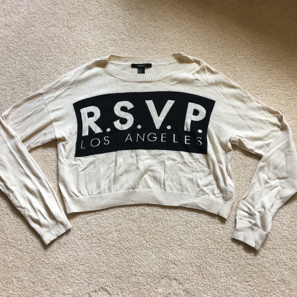 Cropped Long Sleeve Shirt